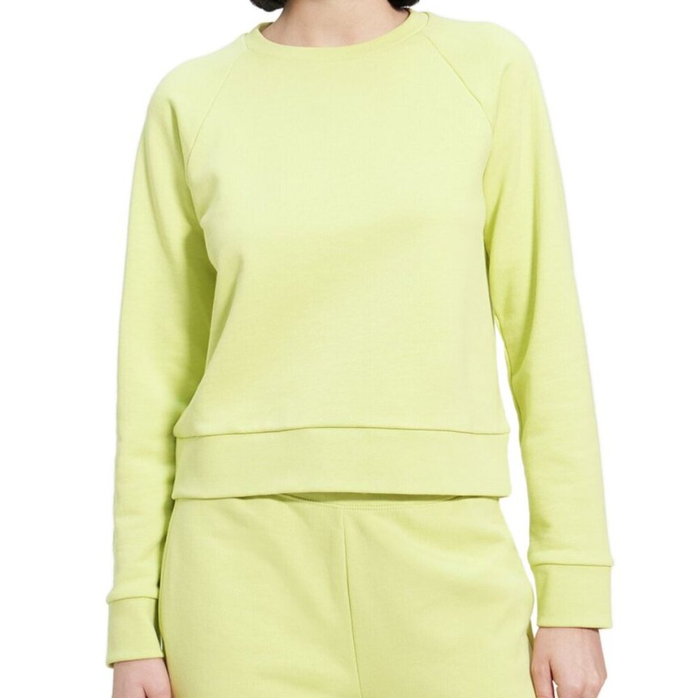Theory Green/Yellow Ellie Sweatshirt - Size XS / Size P